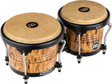 Meinl Percussion Bongos Hand Drum Set 6.75 and 8 with Hardwood Shells and Tuning Key - NOT Made in China - Marathon Designer Ser