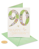 Papyrus 90th Birthday Card (Warm Memories)