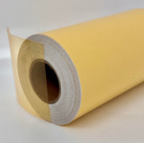 Transparent Vinyl Tape with Self-Adhesive. (3 inch x 25 ft, Gold)