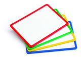 FRAMED METAL WHITEBOARDS SET OF 4 PLASTIC
