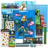 Minecraft School Supplies for Boys Bundle w Pencils, Notebook, Folder, More