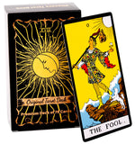 Vitacera Original Tarot Cards Deck with Guidebook & Linen Tarot Bag - Smith Classic Artwork, Traditional Standard Tarot Decks, D