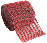 First to act tactical Diamond Rhinestone Mesh Ribbon Supreme Quality Sparkling Bling Wrap Ribbon Bulk DIY Roll for Arts Crafts P