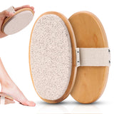 1 Pcs Pumice Stone for Feet with Handle Foot Scrubber Dead Skin Callus Remover Heel Scraper Pedicure Tool for Feet Hands Shower 