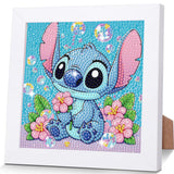 Gearock Diamond Art Kits for Adults Beginners, Small 5D Diamond Painting Kits with Wooden Frame, Easy DIY Cute Big Gem Kits for 