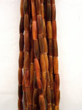 Genuine Natural Bone or Horn Handmade Hairpipe Beads (1-inch / 100 Pieces) (Yellow)
