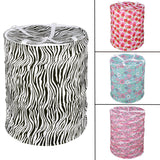 Unique Gadget Multicolor Attractive Round Shape Foldable Big Laundry Bag CNJHUBG