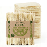 Miw Piw Natural Loofah Dish Sponge Multipurpose 100% Biodegradable