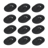 12pcs Palm Brush for Men, Segbeauty Portable Hair Brushes Plastic Beard Comb Shampoo Brushes Pocket Comb Scalp Massage Brush for