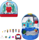 Polly Pocket x Peanuts Collector Compact, Micro Dolls and Playset, 7 Themed Accessories, 4 Iconic Locations, Snoopy & Woodstock