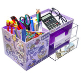FunBlast Desk Storage Box Table Pen Holder, Pen Holder for Table stylish, Pen holder for office, Desktop organizer, Stationery
