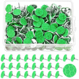 Fullhawl 200 Reflective Tacks Trail Marking Tacks Glow Reflective Mark Trail Markers Thumb Nails for Hunting Hiking Camping Tree