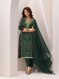 Libas Women'S Cotton Kurta Sets (99131O_Green_Xl)