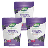 Natures Way Sambucus Elderberry Lozenges, 1000 mg Vitamin C Per Serving, Wild Cherry, 24 Count