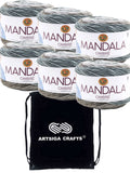 Lion Brand Yarn Mandala Ombre 551201 Cool