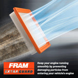 Fram Extra Guard Ca11895 Replacement Engine Air Filter For 2013-2022 Toyota (4.0L, 4-6L & 5.7L), Provides Up To 12 Months Or 12,