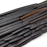 Bone Beads | Ox Bone Tube Beads | Hair Pipe Beads | Dark Brown 1