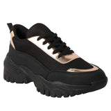 Shoetopia Women And Girls Black Sports Walking Shoes-Eu41,Black,8,B09V33W1QS