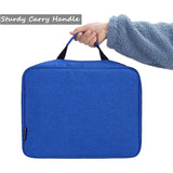 KISLANE Carrying Case for 48 Toy Cars, Kids Toy Cars Storage Case Hold 48 Toy Cars(Bag Only (Blue)