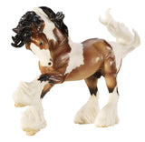 Breyer Traditional Series Gypsy Vanner | Model Horse Toy | 13 x 8.5 | 1:9 Scale | Model # 1497