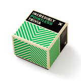 Brass Monkey Incredibly Pointless - Trivia Card Game Set with 200 Unique Questions About Pointless Knowledge for Adults and Kids