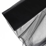HAVII 63 x 10Yards Black Tulle Fabric Rolls Bolt for Tutu Tulle Skirt Wedding Arch Drapes Party Backdrop Decor DIY Sewing Crafts