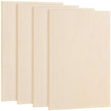 Aodaer 4 Pack Wood Panels 24 x 36 Inch Wooden Panels Canvas Unfinished Craft Wood Boards Panels for Art Crafts Acrylic and Oil P
