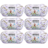Bernat Baby Blanket Yarn6/PkLittle, 6/Pk, Little Lilac Dove Print 6 Pack