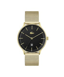 Lacoste Club Quartz Black Round Dial Men'S Watch - 2011224