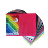 Brustro Elle Erre Coloured Card Stock Craft Paper A6 Size, 220 Gsm Assorted Colour, Pack Of 20 Shades (Both Bright & Soft Mixed)