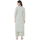 Gosriki Women'S Cotton Straight Kurta With Palazzo (Epsha White_M_White_Medium),White,,B09FDKKNJG