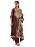 Libas Women'S Silk Blend Kurta Set (49227