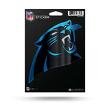 Rico Industries NFL Carolina Panthers Die Cut Metallic Sticker