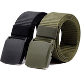 Zoro Unisex Nylon & Canvas Waist Belt, (Pack Of 2), Fits On Upto 40 Inches Waist Size, Assorted
