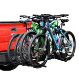 Young 4-Bike Rack Hitch Mount Platform Style Carrier for Cars Trucks SUVs Minivans with 2 Hitch Receiver, 4 Bikes X 40 lbs (160 