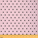 Polka Dot Fabric by The Yard,Modern Dots Pattern Upholstery Fabric for Chairs Sofa,Modern Simple Style Fabrics for Home DIY Proj