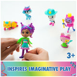 Gabby's Dollhouse, Celebration Themed Figures with Gabby Girl, 5 Cat Toy Figures, Surprise Toys & Dollhouse Accessories, Kids To