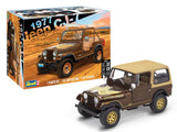 Revell 14547 77 Jeep CJ7 2N1 1:24 Scale 136Piece Skill Level 5 Model Building Kit