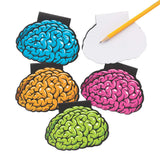 Fun Express BRAIN SHAPED NOTEPADS Stationery 24 Pieces