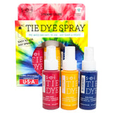S.E.I. Primary Tie Dye Kit 3 Pack: PreMixed Spray Tie Dye Kit, EasytoUse, NonToxic Fabric Dye in Red, Yellow, and Blue, Shak