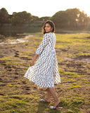 Gosriki Women'S Cotton Blend Anarkali Printed Kurta (Dakota White-Gs_Xxl_White_Xx-Large),White,2,B0D73WGFKC