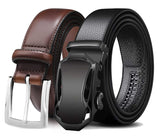 Zoro Vegan Leather Belt For Men | Formal/Casual | Can Be Fits On Upto 30 To 44 Inches Waist Size,Black
