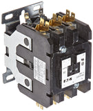 Eaton C25FNF360A Definite Purpose Contactor, 50mm, 3 Poles, Box Lugs, Quick Connect Side By Side Terminals, 60A Current Rating, 