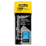 Stanley 1/2 Heavy Duty Staples (1,000 Pack) Tra708T