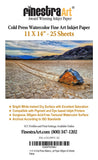 11 X 14 Cold Press Watercolor Fine Art Inkjet Paper 300gsm 25 Sheets