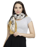 Fabseasons Cotton Viscose Abstract Printed Soft Scarf/Scarves, Shawl And Stoles For Women, Size 85 * 180 Cms