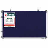 Yajnas 2X3 Feet (59X89 Cm) Premium Material Blue Color Notice Board/Soft Board/Bulletin Board/Pin-Up Display Board With 100 Pins