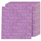 Art3d 64 Sq.FT 3D Self-Adhesive Foam Brick Wall Panels, Pink(11 Pack)