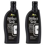 HOPES Perfect Sink Cleaner and Polish, Restorative, WaterRepellant, Removes Stains, Ideal for Brushed Stainless Steel, Cast Ir
