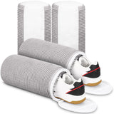 2 Pcs Shoe Washing Machine Bag, Laundry Shoe Bag For Washer And Dryer, Reusable Zipper Shoe Mesh Cleaning Bag Fluffy Fiber Insid